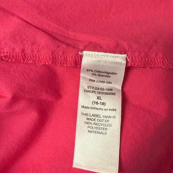 Scoop Pink Sleeveless Summery Dress - Picture 4 of 5